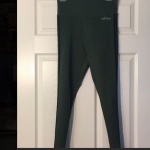 Olive / Army / Dark Green Adidas Leggings Medium